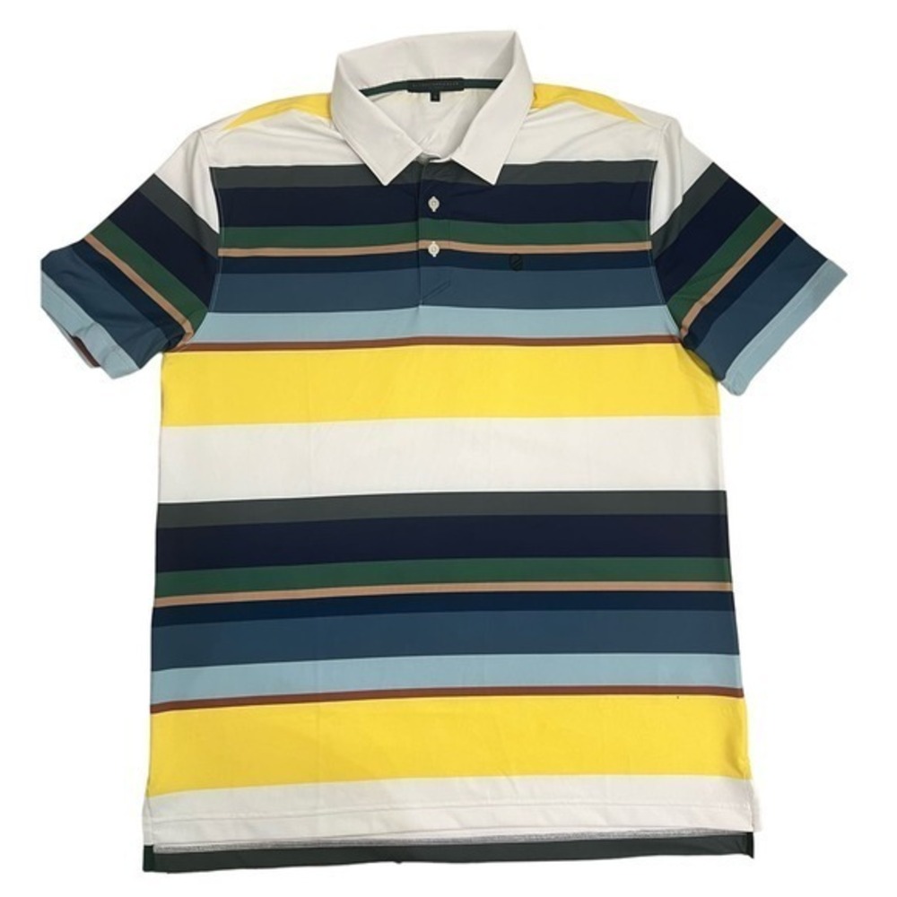 Extracurricular Los Angeles Golf Performance Polo Striped Men’s Size Large